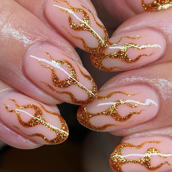 12 Sizes-24 Pcs Press On Nails W704