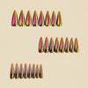 12 Sizes-24 Pcs Press On Nails Y1070