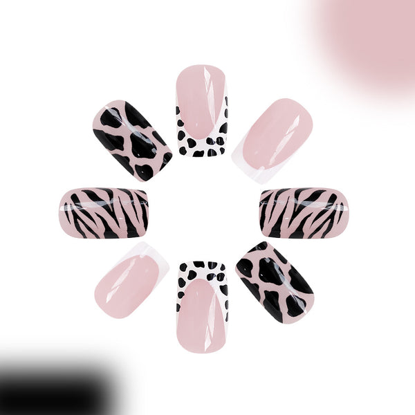 12 Sizes-24 Pcs Press On Nails C420