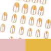 12 Sizes-24 Pcs Press On Nails DIY44