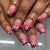 12 Sizes-24 Pcs Press On Nails C1189