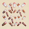 12 Sizes-24 Pcs Press On Nails Y1295