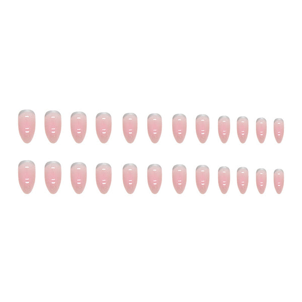 12 Sizes-24 Pcs Press On Nails W1093