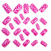 12 Sizes-24 Pcs Press On Nails Y1644-2