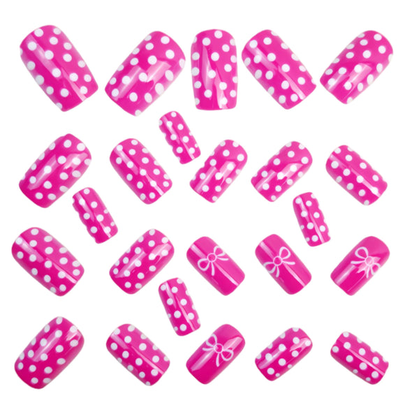 12 Sizes-24 Pcs Press On Nails Y1644-2