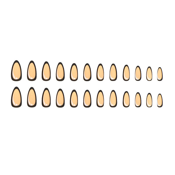 12 Sizes-24 Pcs Press On Nails W252
