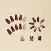 12 Sizes-24 Pcs Press On Nails Y004