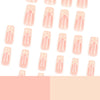12 Sizes-24 Pcs Press On Nails DIY20