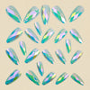 12 Sizes-24 Pcs Press On Nails Y1333