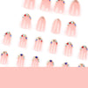 12 Sizes-24 Pcs Press On Nails JP3322