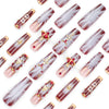 12 Sizes-24 Pcs Press On Nails JP3342