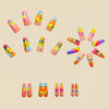 12 Sizes-24 Pcs Press On Nails Y575