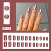 12 Sizes-24 Pcs Press On Nails W1463
