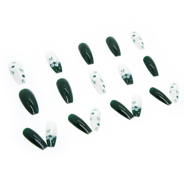 12 Sizes-24 Pcs Press On Nails R531