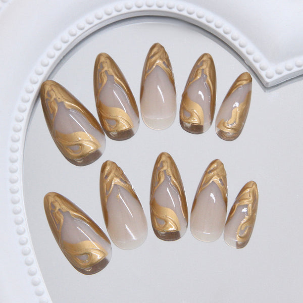 12 Sizes-24 PcsPress On Nails W2063