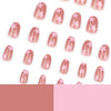 12 Sizes-24 Pcs Press On Nails JP3743