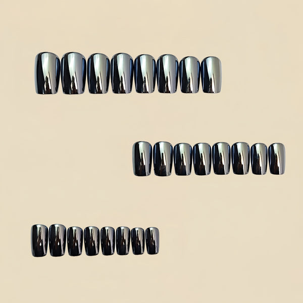 12 Sizes-24 Pcs Press On Nails Y978