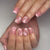 12 Sizes-24 Pcs Press On Nails W1239