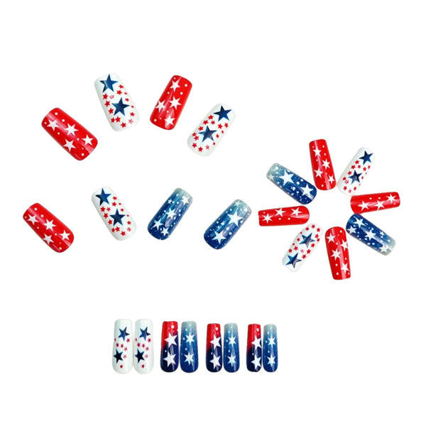 12 Sizes-24 Pcs Press On Nails y2082-24