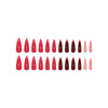 12 Sizes-24 Pcs Press On Nails W1544