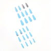 12 Sizes-24 Pcs Press On Nails JP1139