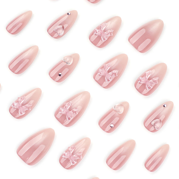 12 Sizes-24 Pcs Press On Nails JP4183