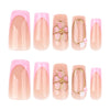 12 Sizes-24 Pcs Press On Nails JP3870