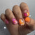 12 Sizes-24 Pcs Press On Nails C035