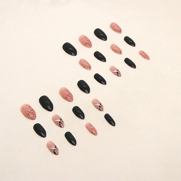 12 Sizes-24 Pcs Press On Nails W287