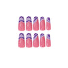 12 Sizes-24 Pcs Press On Nails JP1341