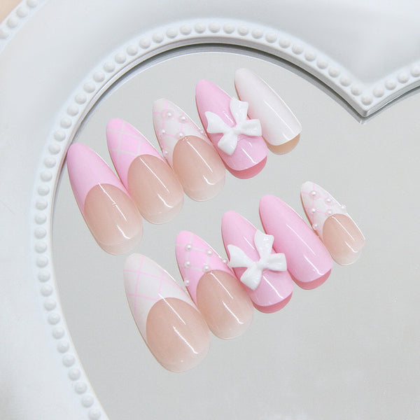 12 Sizes-24 Pcs Press On Nails Z1085
