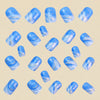 12 Sizes-24 Pcs Press On Nails Y872