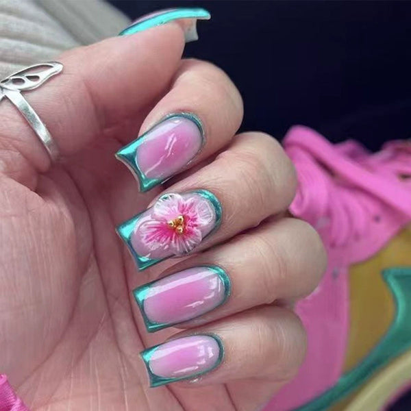 12 Sizes-24 Pcs Press On Nails Y2017
