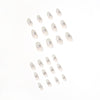 12 Sizes-24 Pcs Press On Nails JP1315