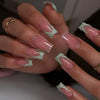 12 Sizes-24 Pcs Press On Nails W1964