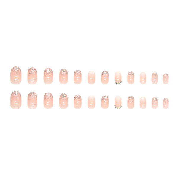 12 Sizes-24 Pcs Press On Nails Z564