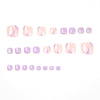 Press On Toe nails Set 24pcs/set JP1635