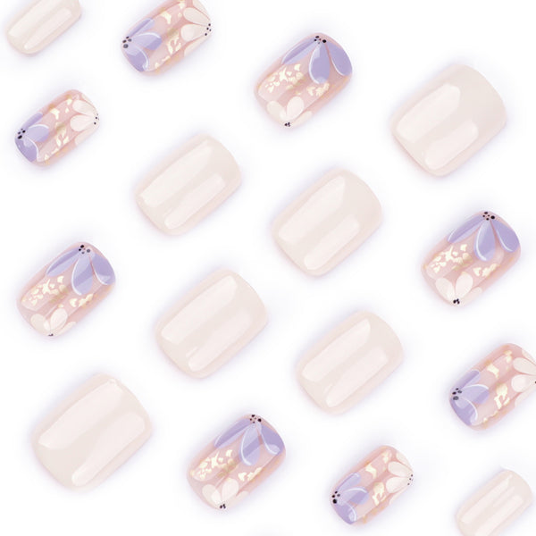 12 Sizes-24 Pcs Press On Nails JP3758