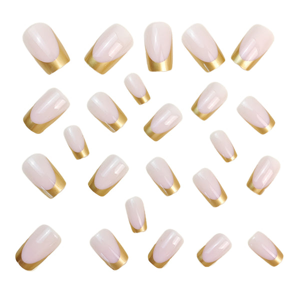 12 Sizes-24 Pcs Press On Nails Y1001