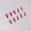 12 Sizes-24 Pcs Press On Nails S534