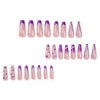 12 Sizes-24 Pcs Press On Nails JP2664