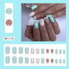 12 Sizes-24 Pcs Press On Nails W1114