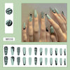 12 Sizes-24 Pcs Press On Nails W030