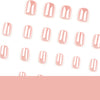 12 Sizes-24 Pcs Press On Nails JP3246