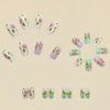 12 Sizes-24 Pcs Press On Nails Y638