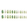 12 Sizes-24 Pcs Press On Nails W2114