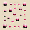 12 Sizes-24 Pcs Press On Nails Y1995