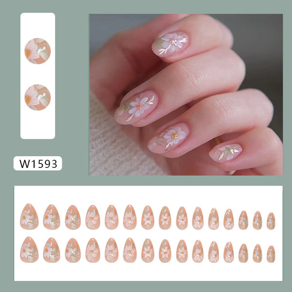 30 Pcs Press On Nails W1593