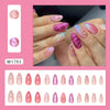 12 Sizes-24 Pcs Press On Nails W1793