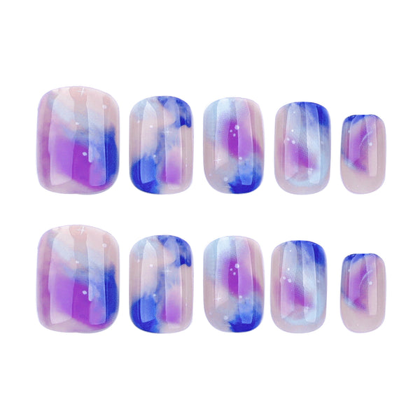 12 Sizes-24 Pcs Press On Nails JP3482